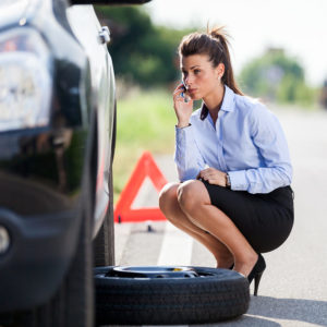 flat tire change service roadside